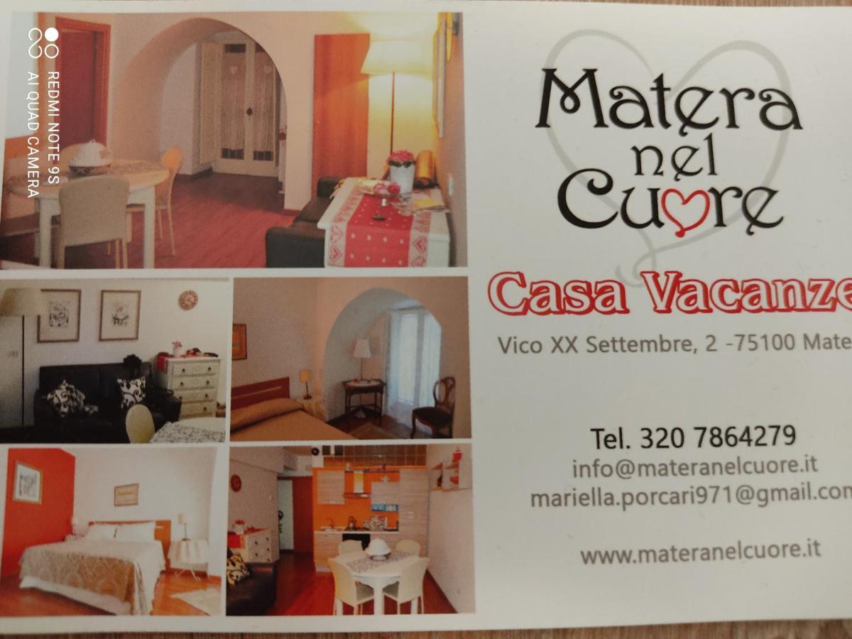 Matera Nel Cuore Zewnętrze zdjęcie